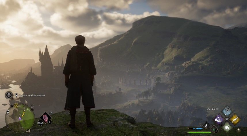 Hogwarts Legacy review 3 Spectacular views of Hogwarts