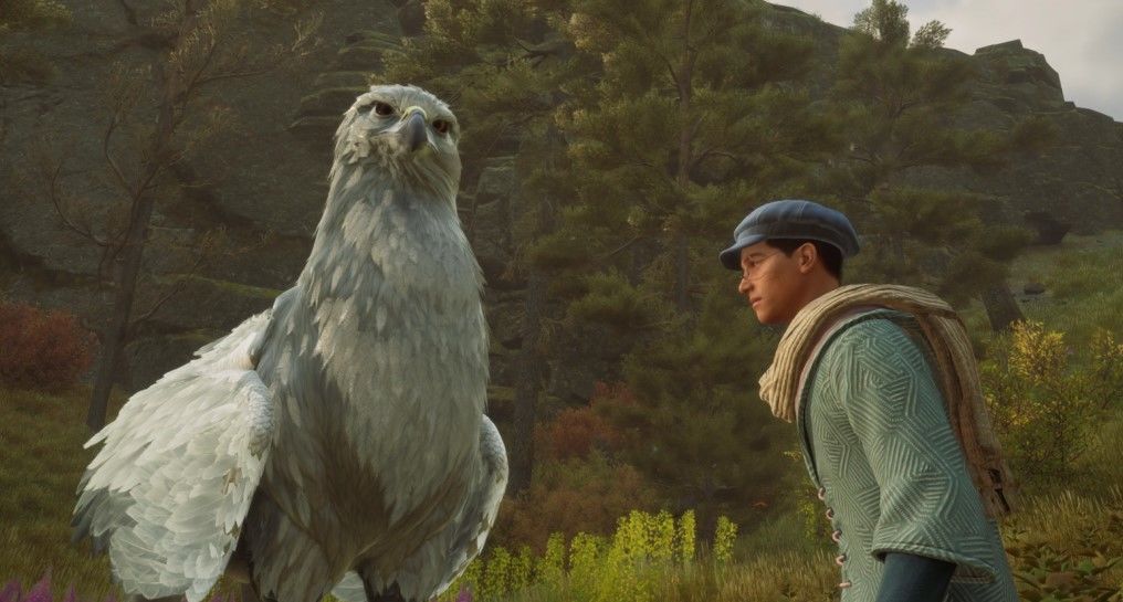 Hogwarts Legacy review 7 Eagle Trainer