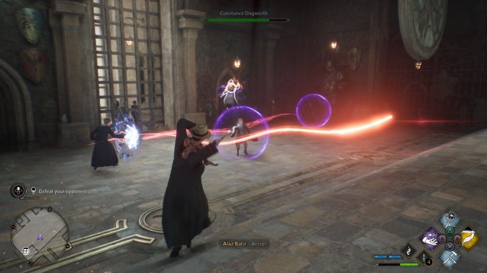 Hogwarts Legacy review 8 Spell Training