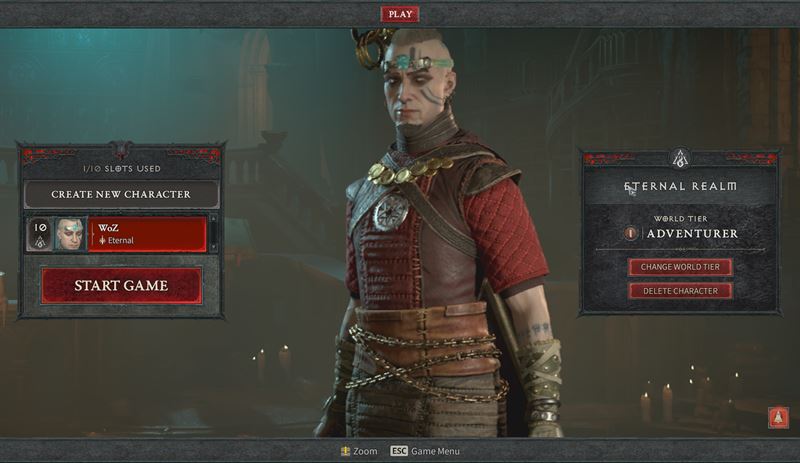 Diablo 4 Loading Screen