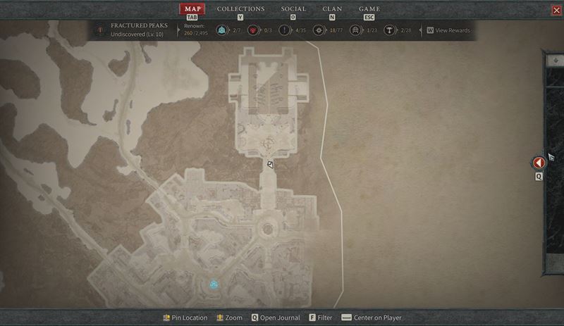 Diablo 4 Map