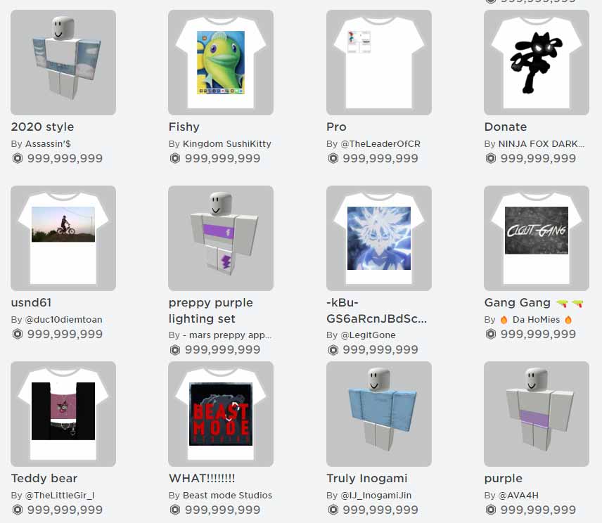 Everything about Roblox Codes and Free Items - 2023 2 Roblox Clothes