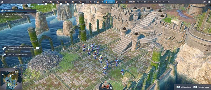 The Settlers: New Allies review 6 Search for the landmarks to get more information