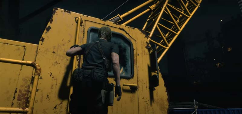Grab the bullets from the left side and get in the bulldozer
