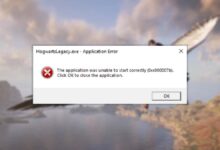 Hogwarts Legacy 0xc000007b error