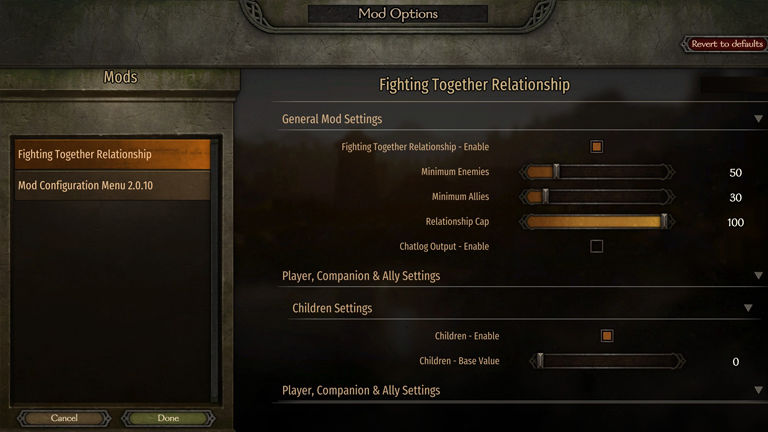 Mount and Blade 2 Bannerlord Mods: Best 9 Mods 3 Fighting Together Relationship