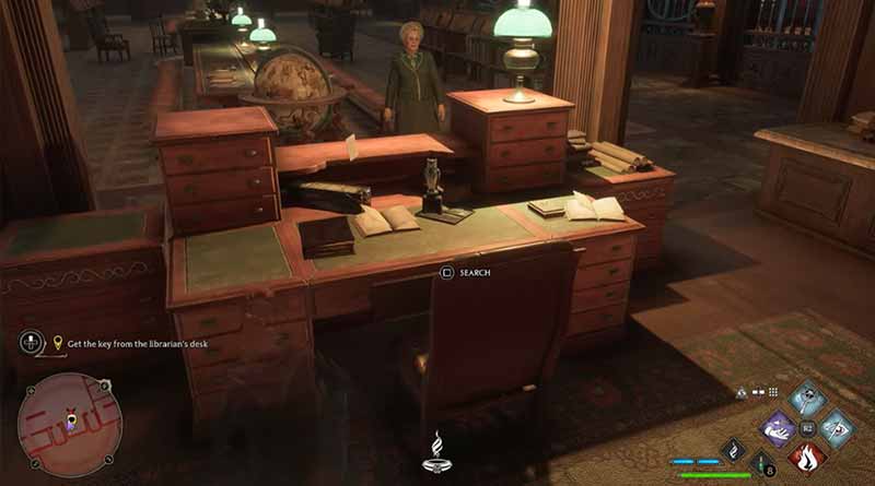 Secrets of the Restricted Section quest - 2