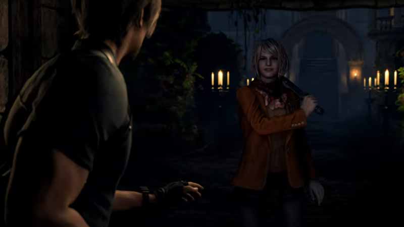 Resident Evil 4 Remake Chapter 3 Walkthrough 4 Leon and Ashley