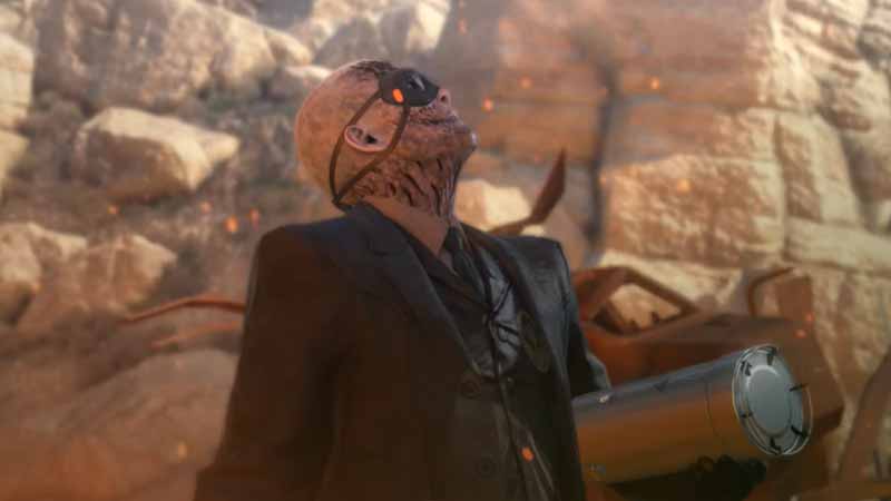 Metal Gear Solid characters - Skull Face