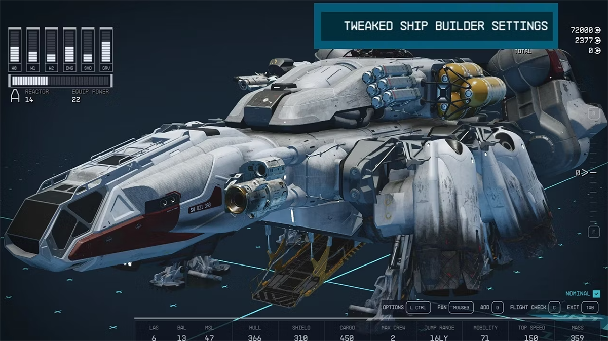 Starfield mod that helps you build ships easier 2 Starfield mod that helps you build ships easier