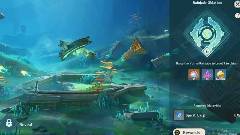 How to Unlock Genshin Impact Rainjade Oblation? 2 How to Unlock Genshin Impact Rainjade Oblation? - 1