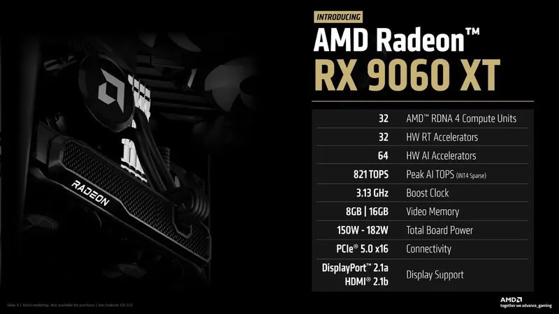 AMD Radeon RX 9060 XT Quietly Revealed 1 AMD Radeon RX 9060 XT Quietly Revealed