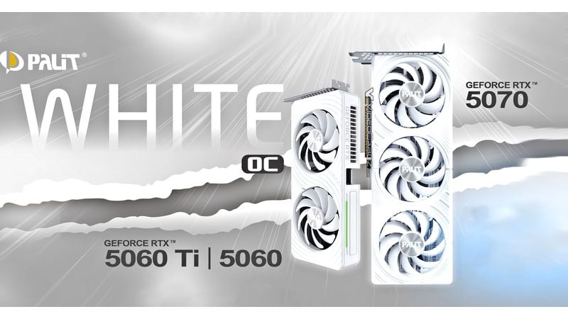 Palit Unveils Four New RTX 50 White Series Cards 1 Palit Unveils Four New RTX 50 White Series Cards