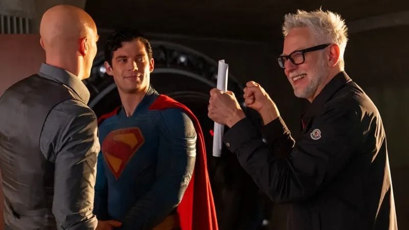 James Gunn Delights Superman Fans with Early Surprise 1 James Gunn Delights Superman Fans with Early Surprise
