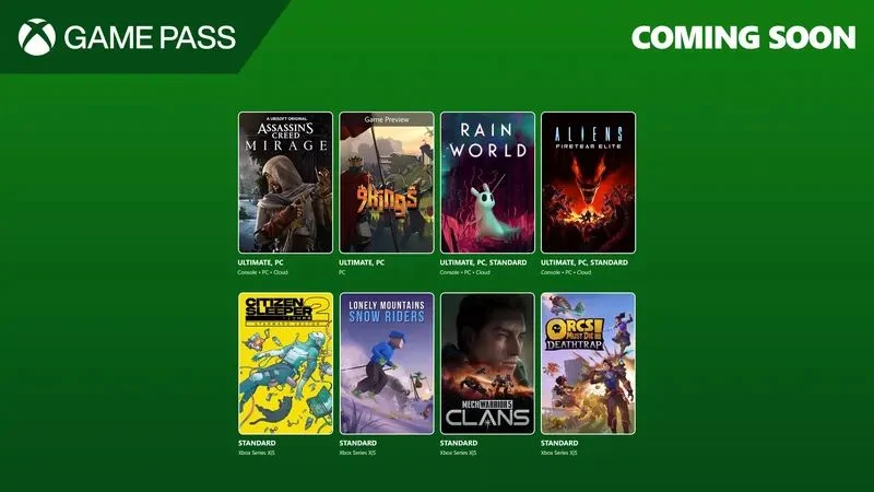 Xbox Game Pass August 2025 Wave 1 Games Announced 1 Xbox Game Pass August 2025 Wave 1 Games Announced