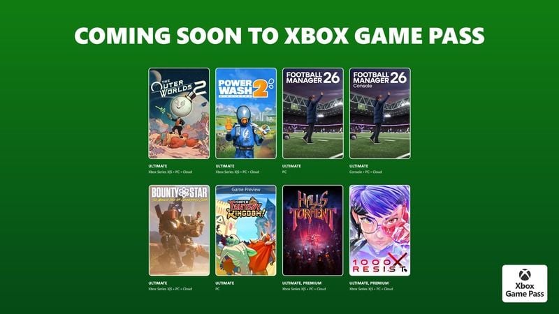 Xbox Game Pass October 2025 Wave 2 Games Announced 1 Xbox Game Pass October 2025 Wave 2 Games Announced