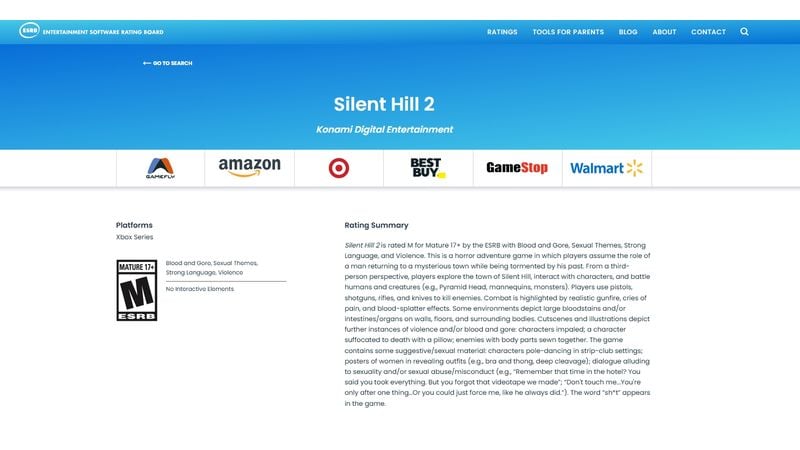 Silent Hill 2 Remake Officially Confirmed for Xbox 1 Silent Hill 2 Remake Officially Confirmed for Xbox
