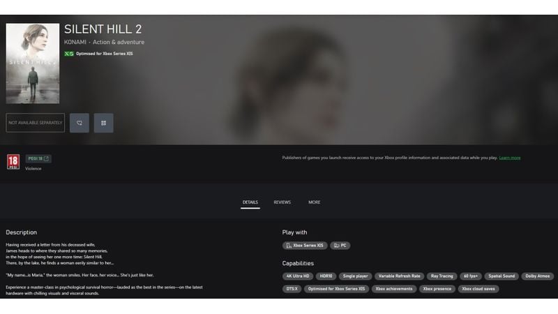 Silent Hill 2 Xbox Release Date Leaked