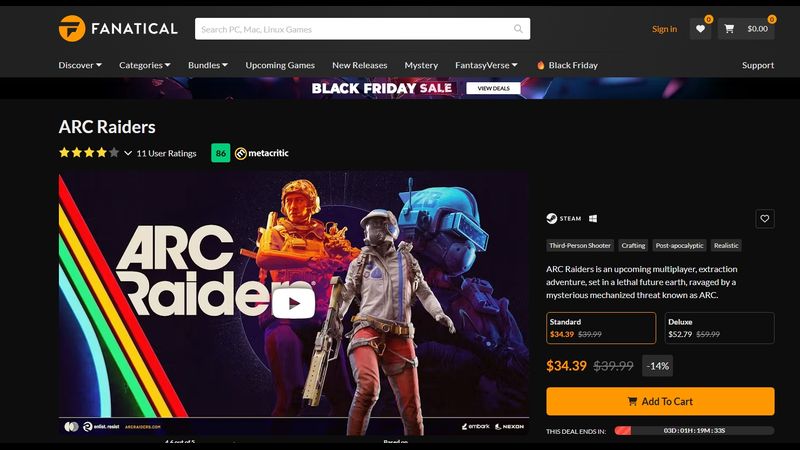 The Hottest Game of the Season, ARC Raiders, is on Sale