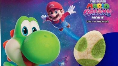 Yoshi and Bowser Jr. from Super Mario Galaxy Movie Leaked
