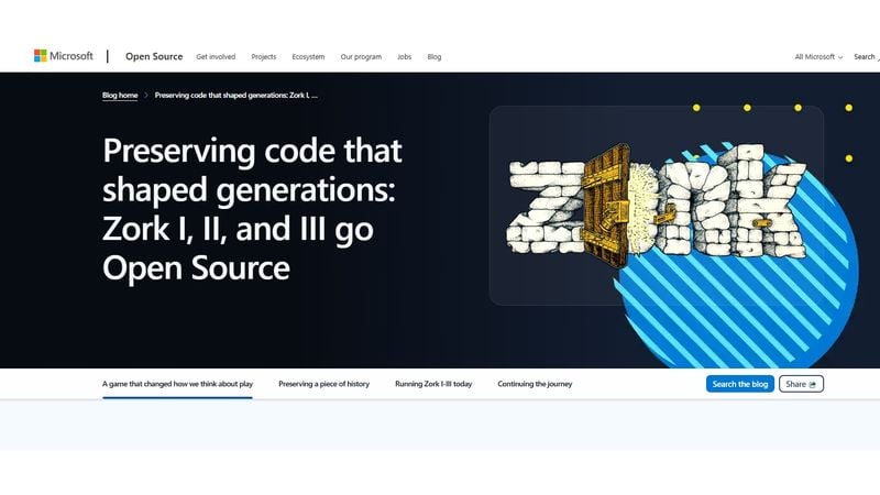 Zork Series Becomes Open Source