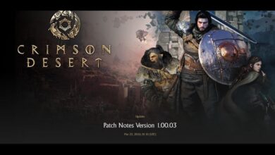 Crimson Desert Patch 1.00.03 Released