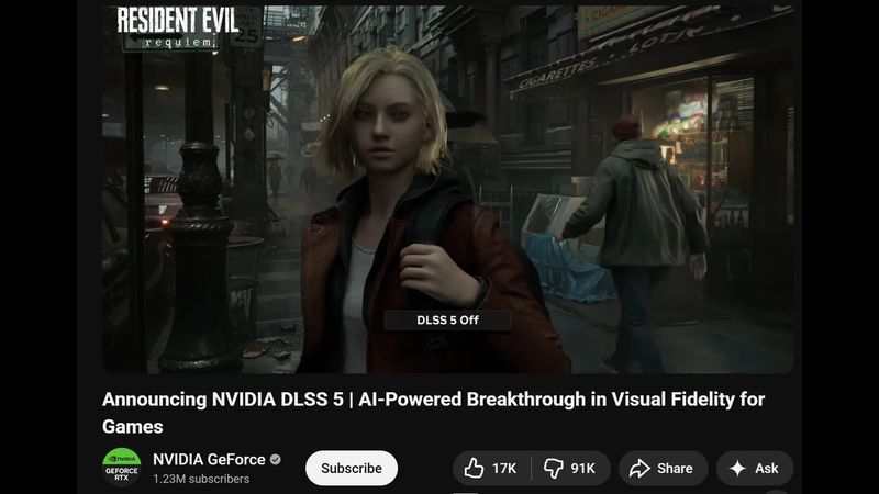NVIDIA DLSS 5 Did Not Receive the Expected Interest