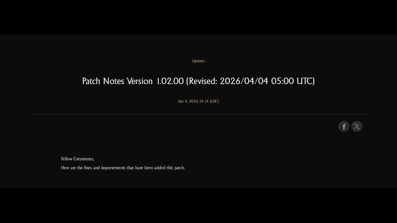 Crimson Desert Patch 1.02.00 Released