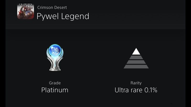 Crimson Desert Players have Started Claiming the 300-Hour Platinum Trophy