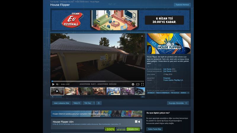 Simulation Game Becomes Free on Steam