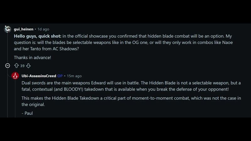 Black Flag Resynced Removed a Popular Weapon from the Game
