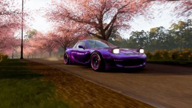 In Forza Horizon 6, Cherry Blossom Trees are Untouchable