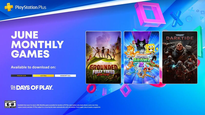PlayStation Plus June 2026 Games Announced