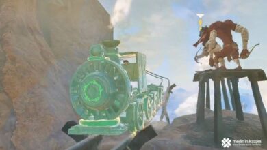 Tears of the Kingdom Player Created a Traveling Train on the Map