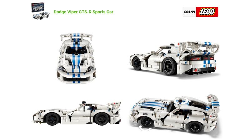Two New LEGO Sets for Forza Horizon 6 have been Announced