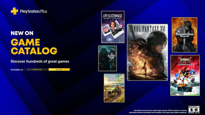 PlayStation Plus Extra June 2026 Games Announced