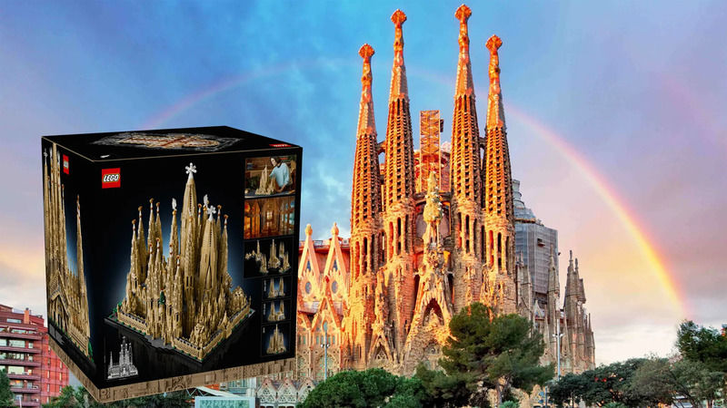 Sagrada Família has Become LEGO's Largest Set to Date