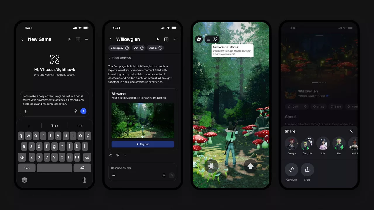 Roblox will Turn Text Commands Into Playable Games