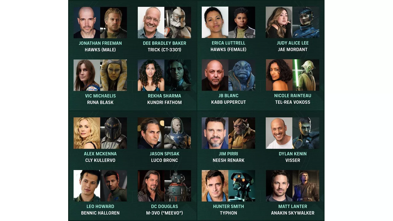 Star Wars Zero Company Voice Cast Announced
