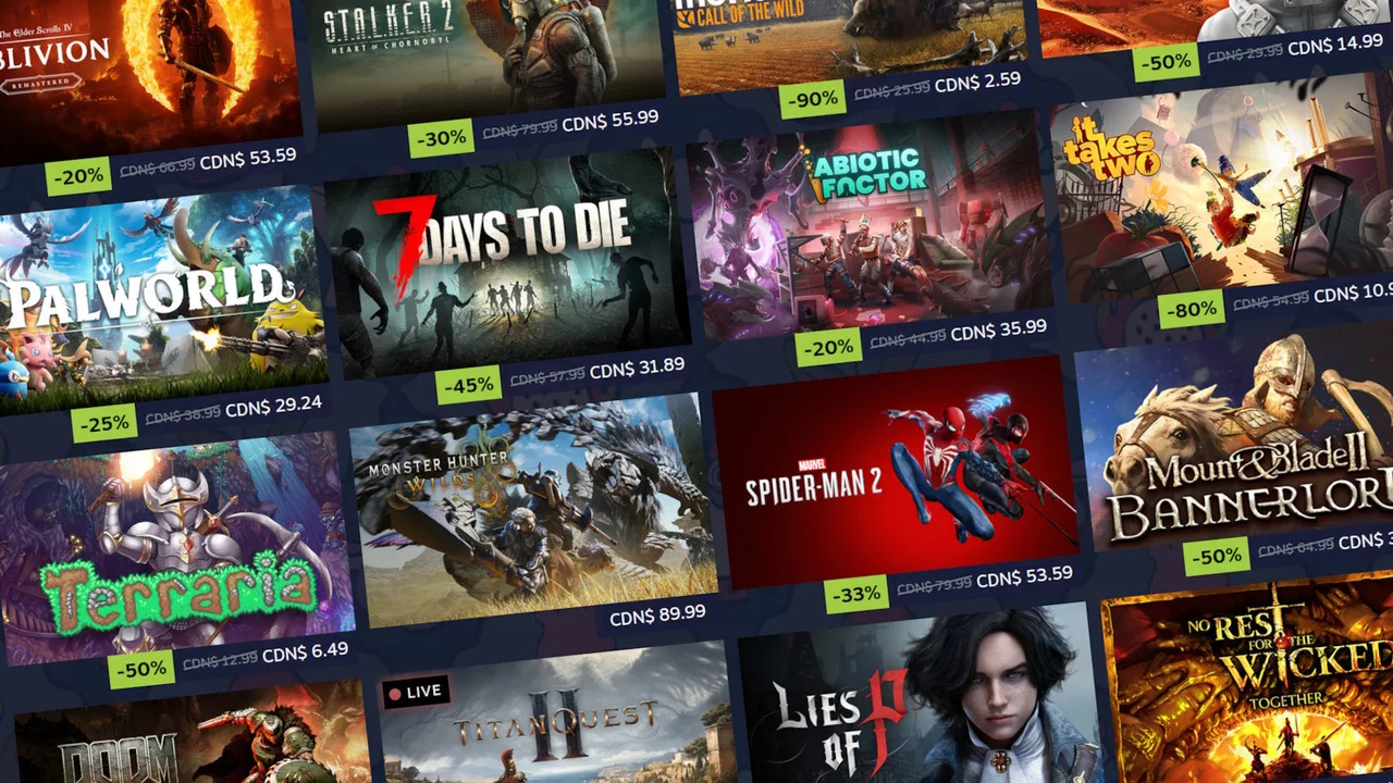 The First Half Schedule of the 2027 Steam Sale has been Revealed