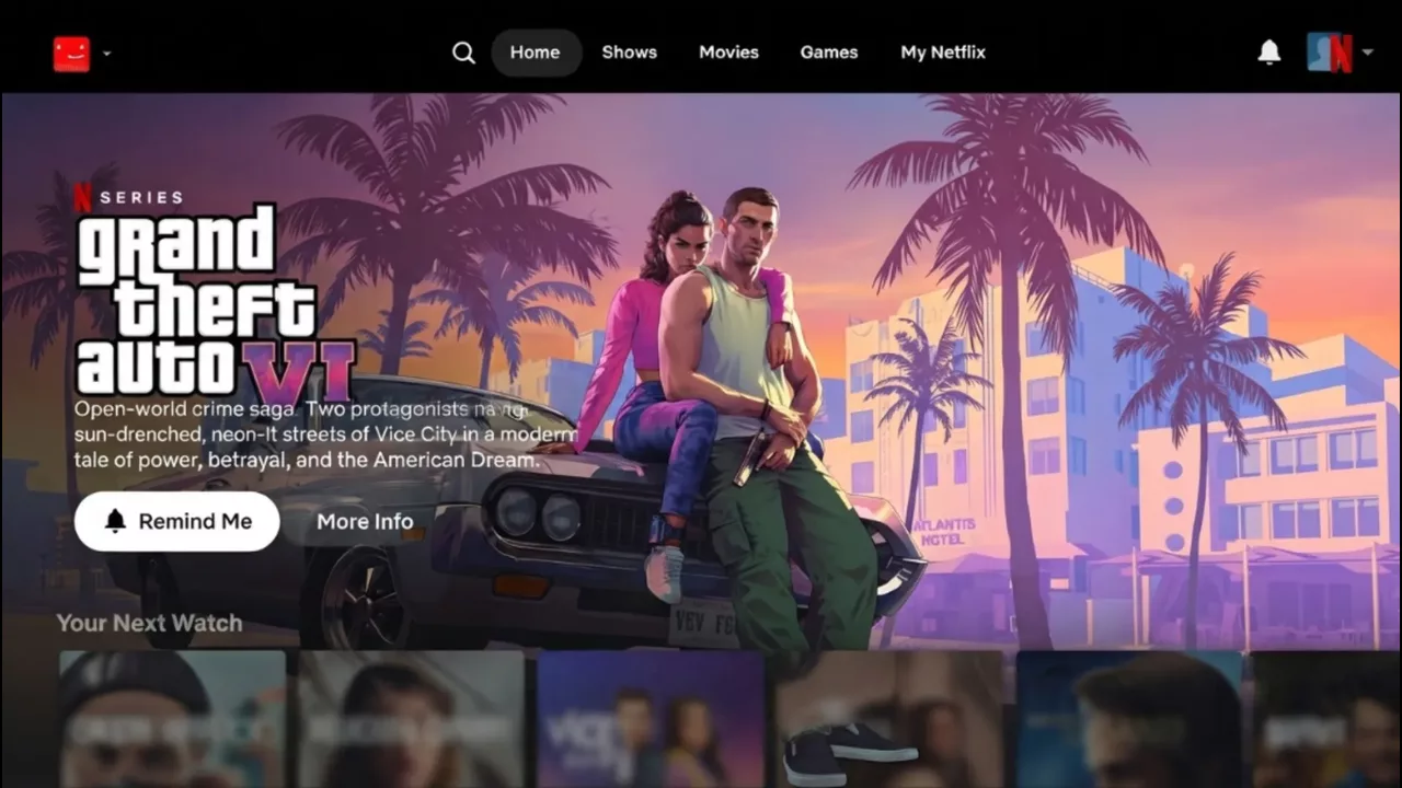 The GTA 6 Trailer Greatly Boosted Netflix's US Viewership