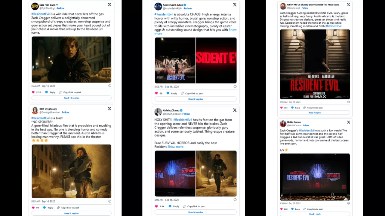 First Reviews for Resident Evil are Out, Zach Cregger May have Saved the Series