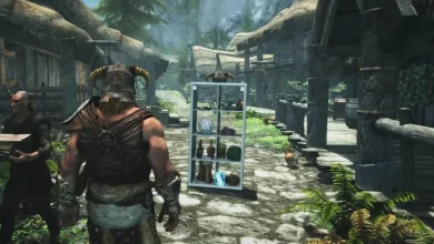 Matt Berry Turns into a Talking Shelf in IKEA's Skyrim Mod
