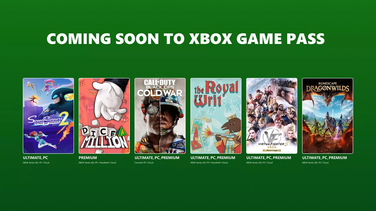 Xbox Game Pass September 2026 Wave 1 Games Announced